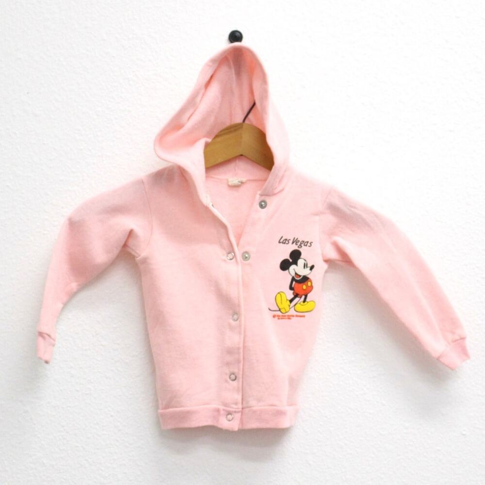 Vintage Kids Walt Disney Mickey Las Vegas Sweatshirt Size 2T